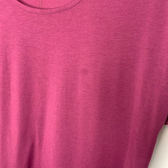 Nike Dri Fit Pink  Burgundy T Shirt Sz Small - Picture 5 of 5